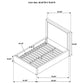 Lawson 55-inch Upholstered Full Panel Platform Bed Mushroom