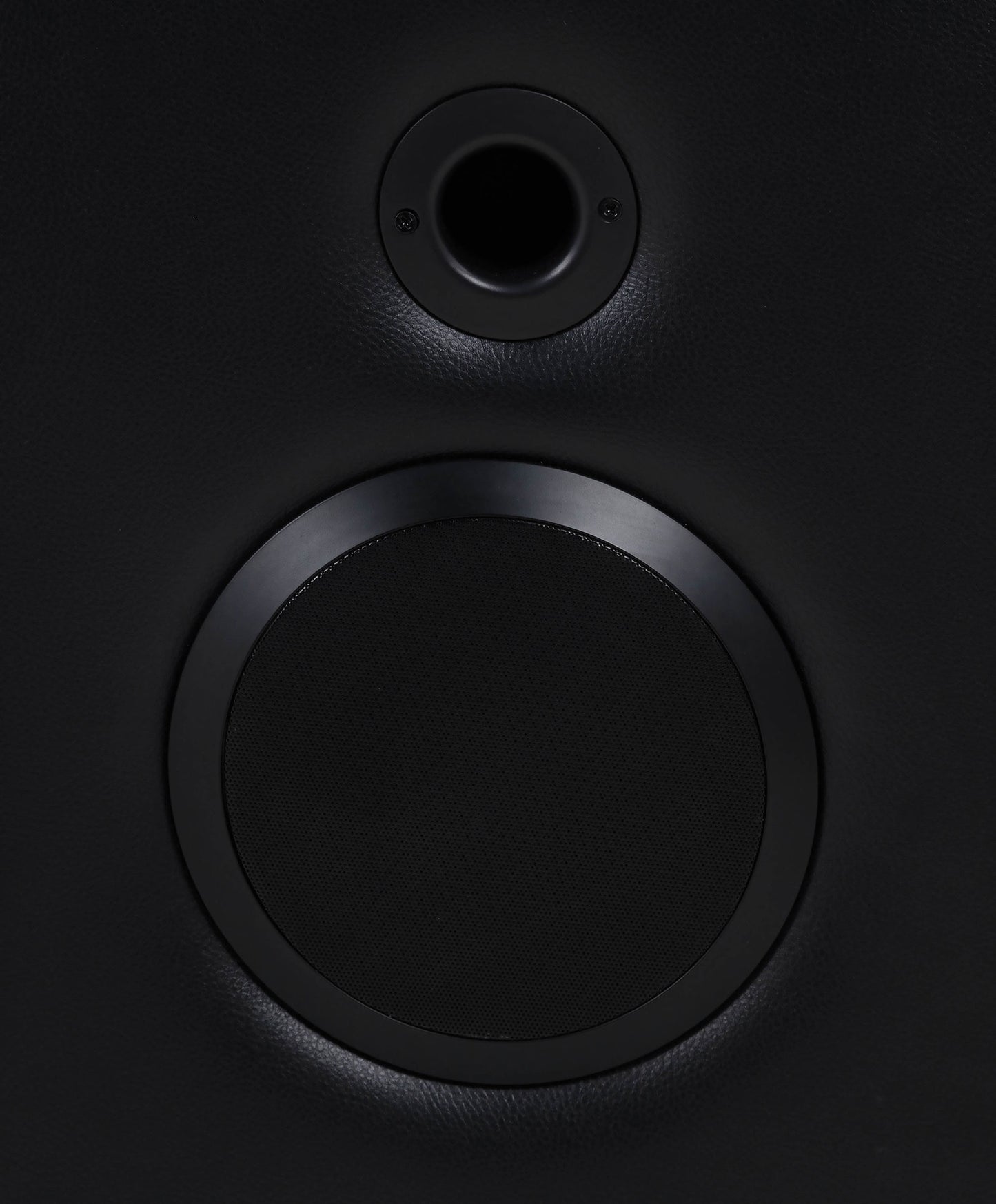 Zuma 3-piece Faux Leather Dual Power LED Sofa Set Black