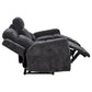 Kennett 2-piece Chenille Power Reclining Sofa Set Dark Grey