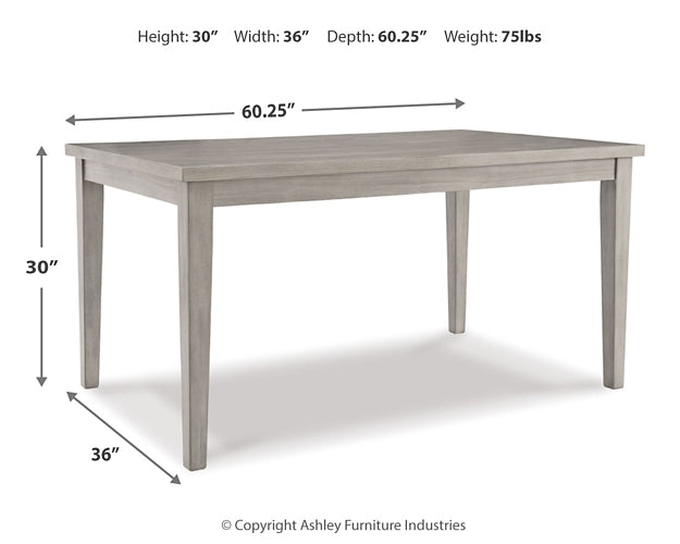 Ashley Express - Parellen Dining Table and 6 Chairs