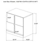 Ines 5-piece Eastern King Bedroom Set Grey and White High Gloss