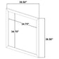 Arielle 4-piece Eastern King Bedroom Set Light Oak
