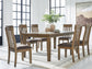 Urbinforte Dining Table and 6 Chairs