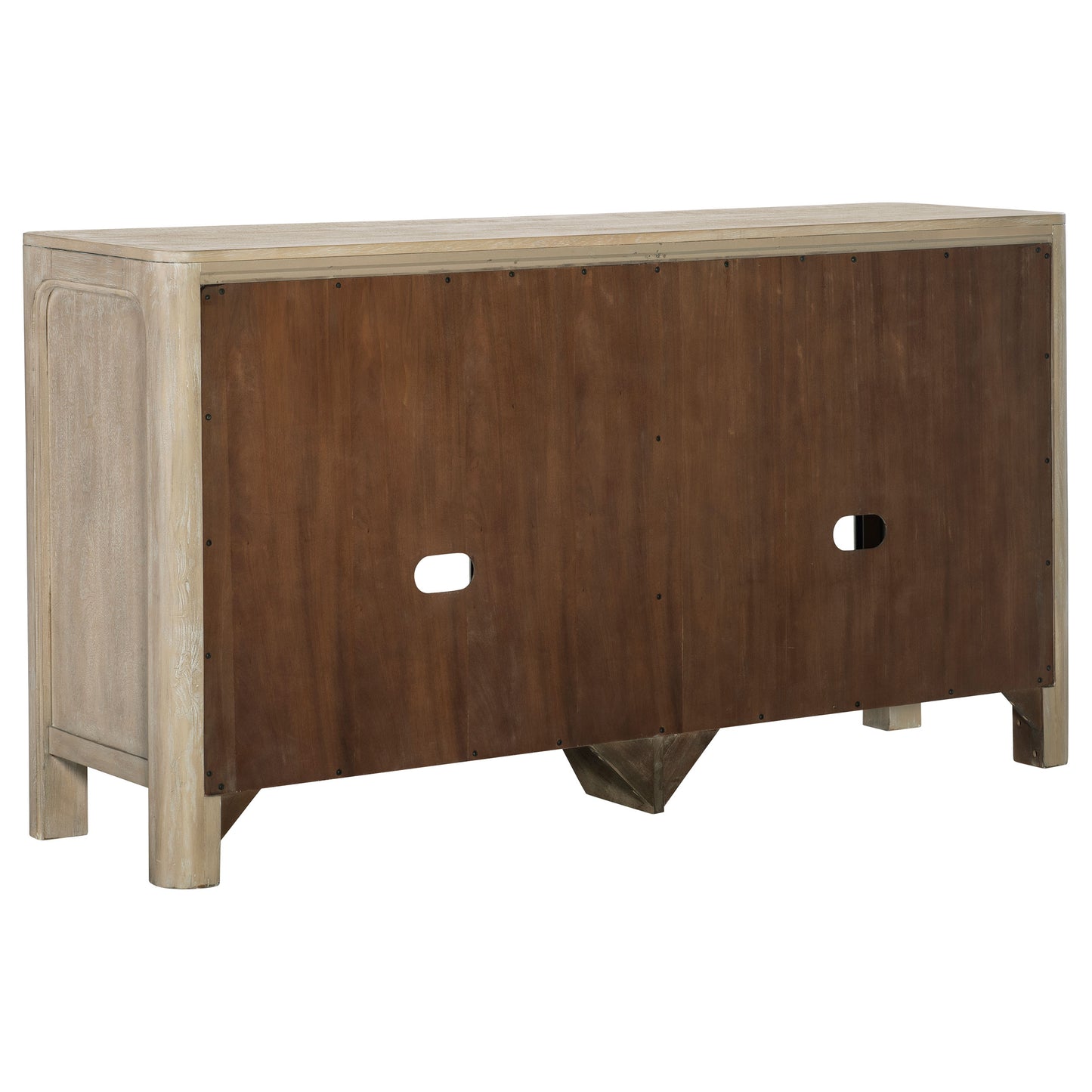 Solano Sliding Door Dining Sideboard Server Weathered Mango