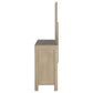 Solano 9-drawer Bedroom Dresser with Mirror Weathered Mango