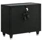 Lorient 5-piece Eastern King Bedroom Set Black