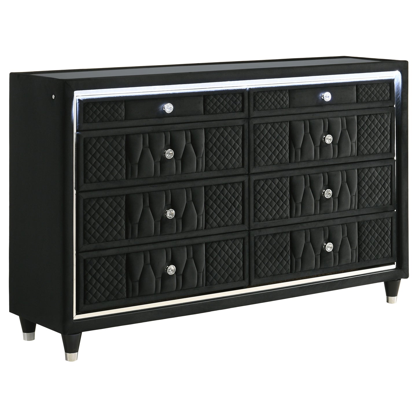 Lorient 5-piece Queen Bedroom Set Black