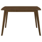 Kersey 5-piece Rectangular Dining Table Set Chestnut