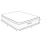 Montlake 15-inch East King Cool Euro Top Foam Hybrid Mattress