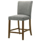 Paxton Upholstered Counter Height Dining Chair Grey (Set of 2)