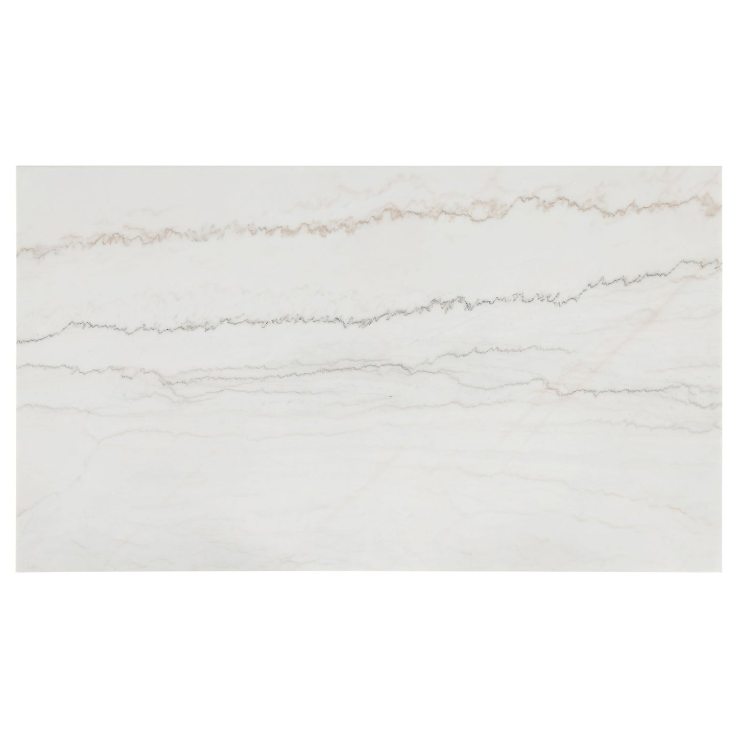 Averill 72-inch Rectangular White Marble Top Dining Table Coffee Bean