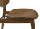 Benford Dining Side Chair Wood Seat Dark Brown (Set of 2)