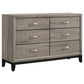 Watson Four-piece Eastern King Bedroom Set Light Taupe