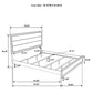 Watson Five-piece Eastern King Bedroom Set Light Taupe