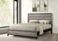Watson Wood California King Panel Bed Light Taupe