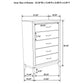 Watson Five-piece California King Bedroom Set Light Taupe