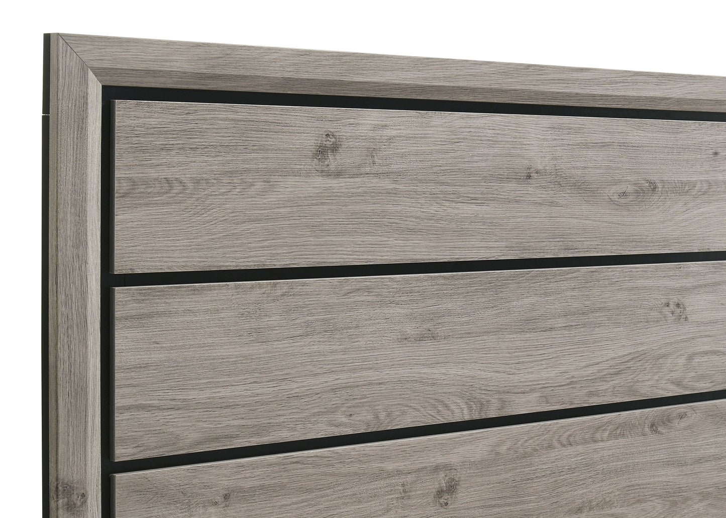 Watson Wood Twin Panel Bed Light Taupe