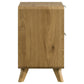 Bennett 2-drawer Bedroom Nightstand Bedside Table Light Oak