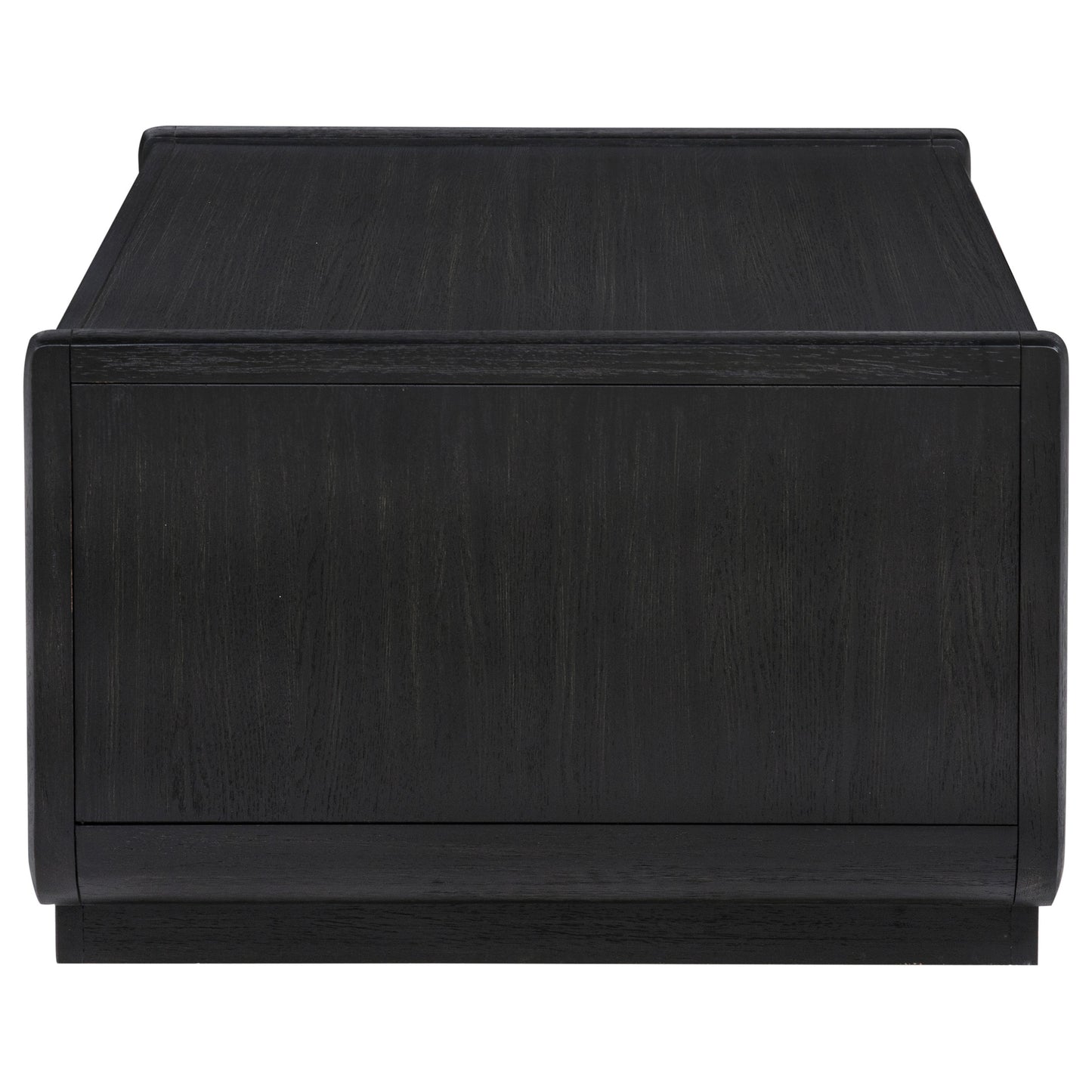 Leandro 2-piece Wood Coffee and End Table Set Burnished Black