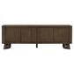 Trotter 71-inch 4-Door Wood TV Stand Media Console Brown