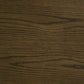 Kessler Round Sculptural Wood Coffee Table Brown