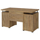 Tracy 55-inch 2-drawer Office Computer Desk Mango
