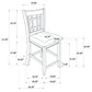 Lavon 5-piece Oval Counter Height Dining Set Light Oak