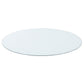 Paxton 5-piece Round Glass Top Counter Height Dining Set Grey