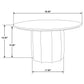 Cayenne Solid Mango Wood Cocktail Coffee Table Walnut