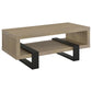 Dinard Engineered Wood Cocktail Coffee Table Latte