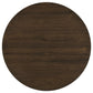 Hamlyn 43-inch Round Wood Dining Room Table Walnut