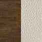 Kehoe Upholstered Counter Height Chair Cream and Walnut (Set of 2)