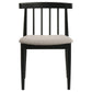 Strouse 5-piece Dining Set Wheat and Black