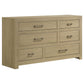 Hendricks 4-piece California King Bedroom Set Light Oak