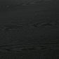 Hamlyn Round Fluted Occasional Cocktail Coffee Table Black