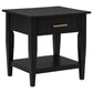Lindenton 3-piece Wood Lift-Top Coffee and End Table Set Black