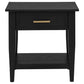 Lindenton 3-piece Wood Lift-Top Coffee and End Table Set Black