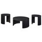 Sweeney 3-piece Coffee and End Occasional Table Set Black