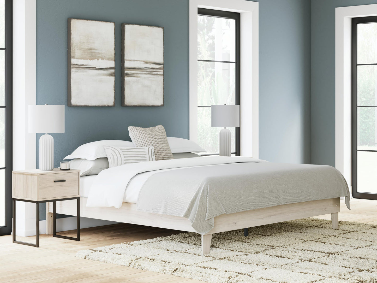 Ashley Express - Socalle King Platform Bed