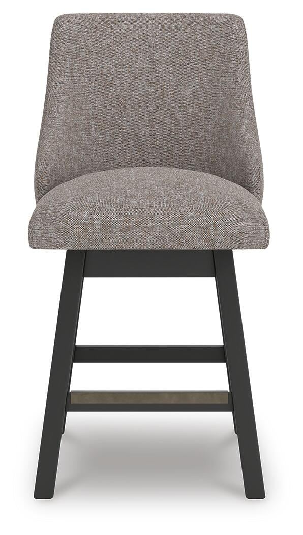 Ashley Express - Neymorton UPH Swivel Barstool (2/CN)