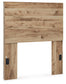 Hyanna Twin Panel Headboard, Dresser, Mirror and Nightstand
