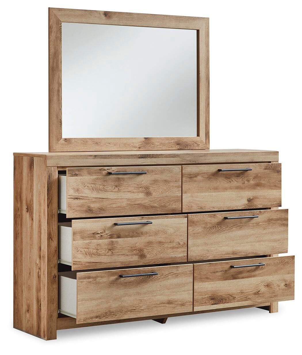 Hyanna Queen Panel Headboard, Dresser, Mirror, Chest and Nightstand