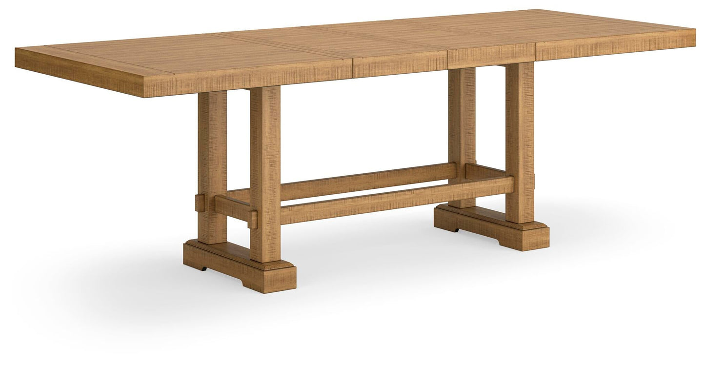 Havonplane Counter Height Dining Table and 10 Barstools