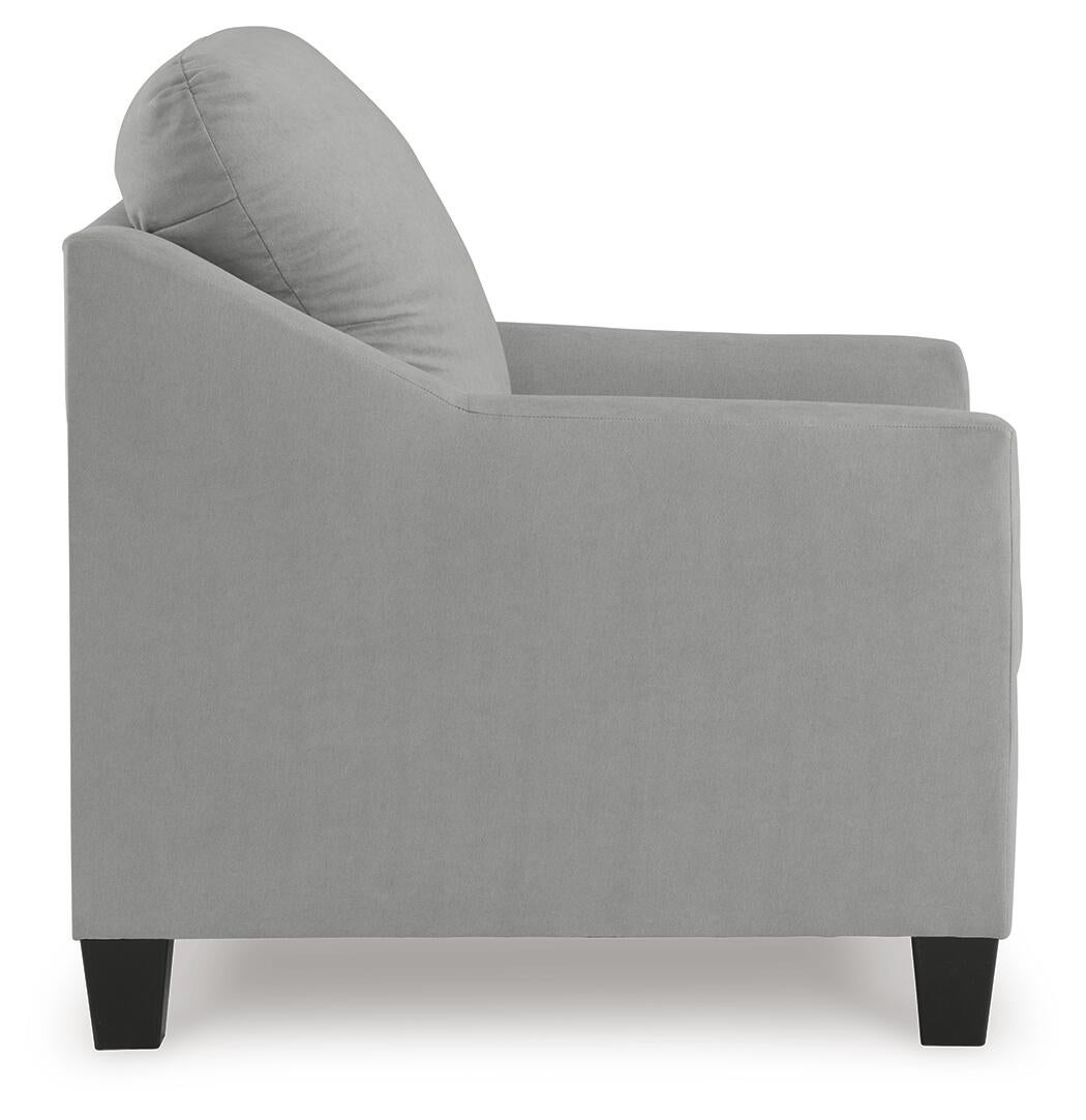 Adlai Chair and Ottoman