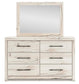 Lawroy Full Panel Storage Bed, Dresser, Mirror and Nightstand