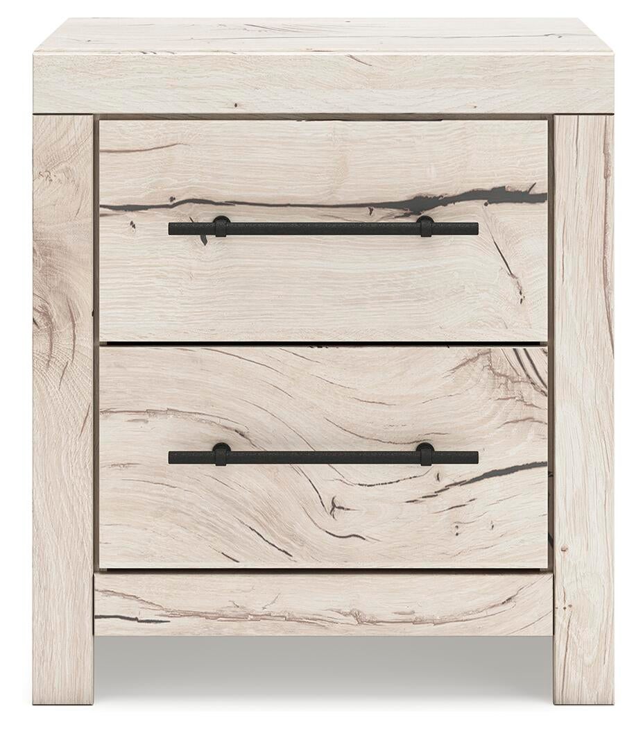 Lawroy Full Panel Storage Bed, Dresser, Mirror, Chest and Nightstand
