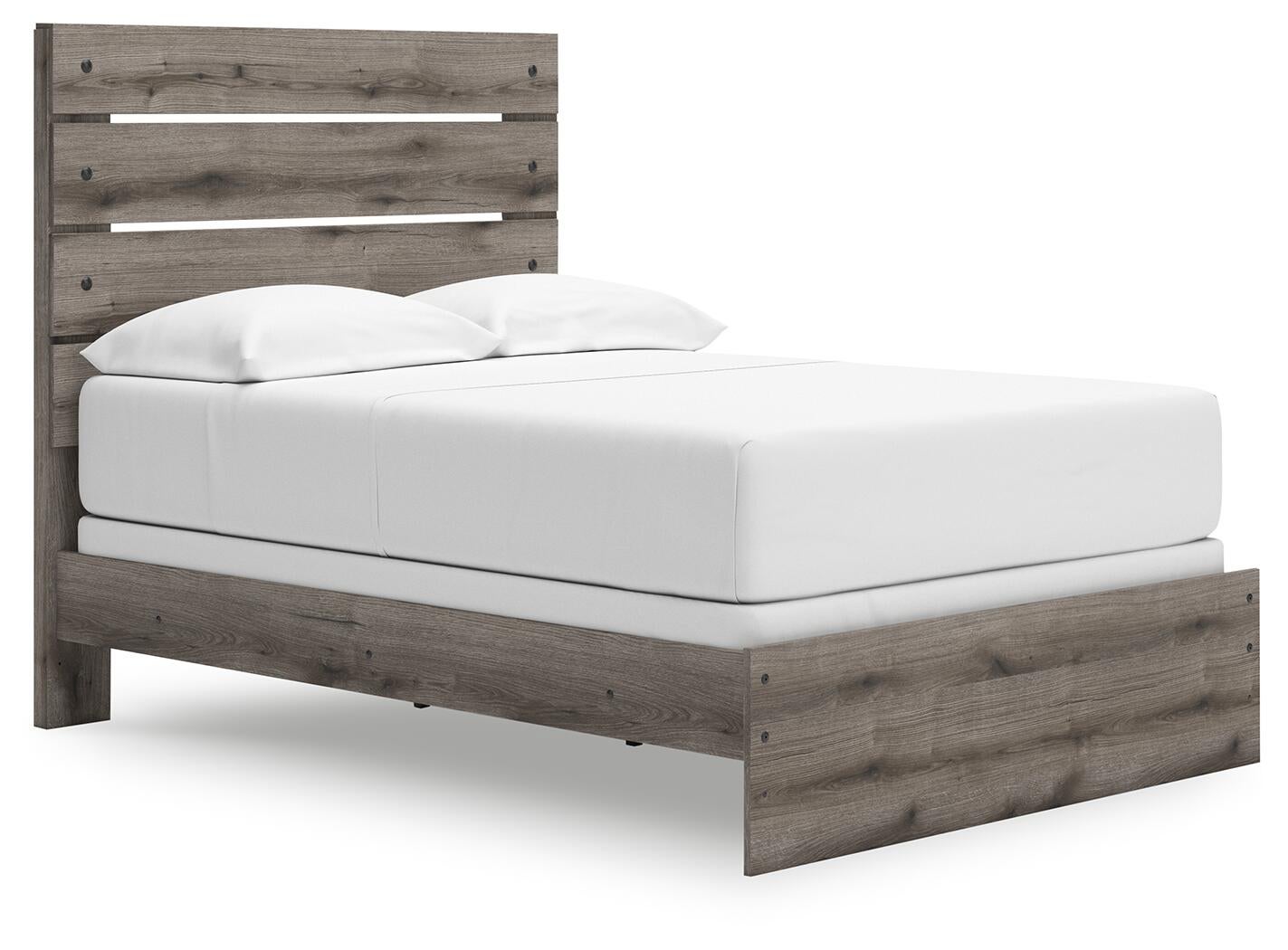 Graystorm Full Panel Bed, Dresser and Mirror