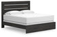 Hollivern King Panel Bed, Dresser and Mirror
