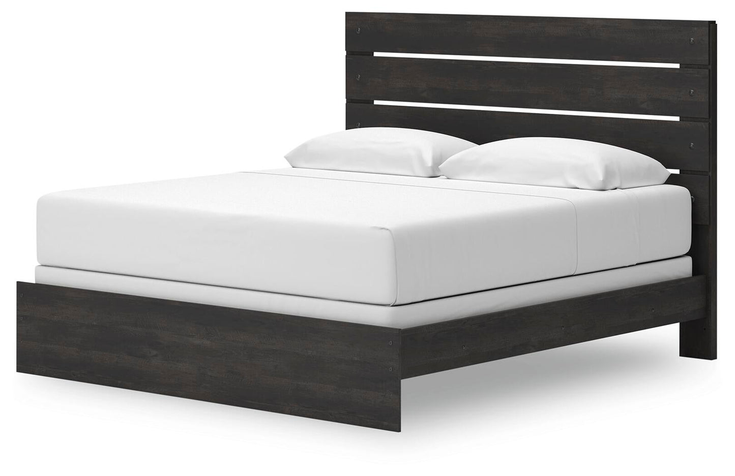 Hollivern King Panel Bed, Dresser and Mirror
