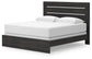 Hollivern King Panel Bed, Dresser and Mirror